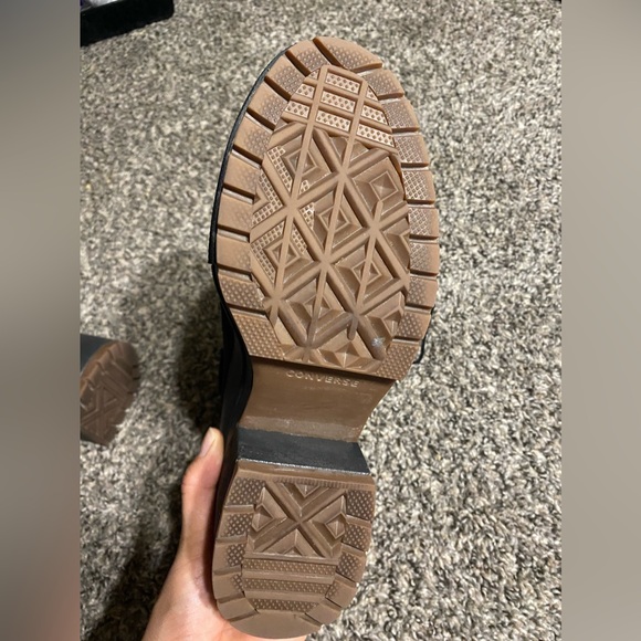 Converse GR82 Heeled Combat Boots Military Moto Punk Grunge Alt - Picture 8 of 12